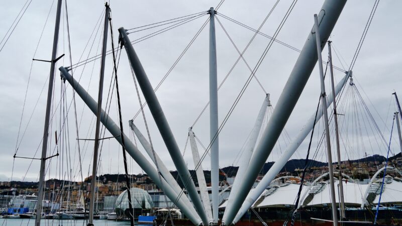 제노바 포르토 안티코의 비고와 항구 산책 풍경