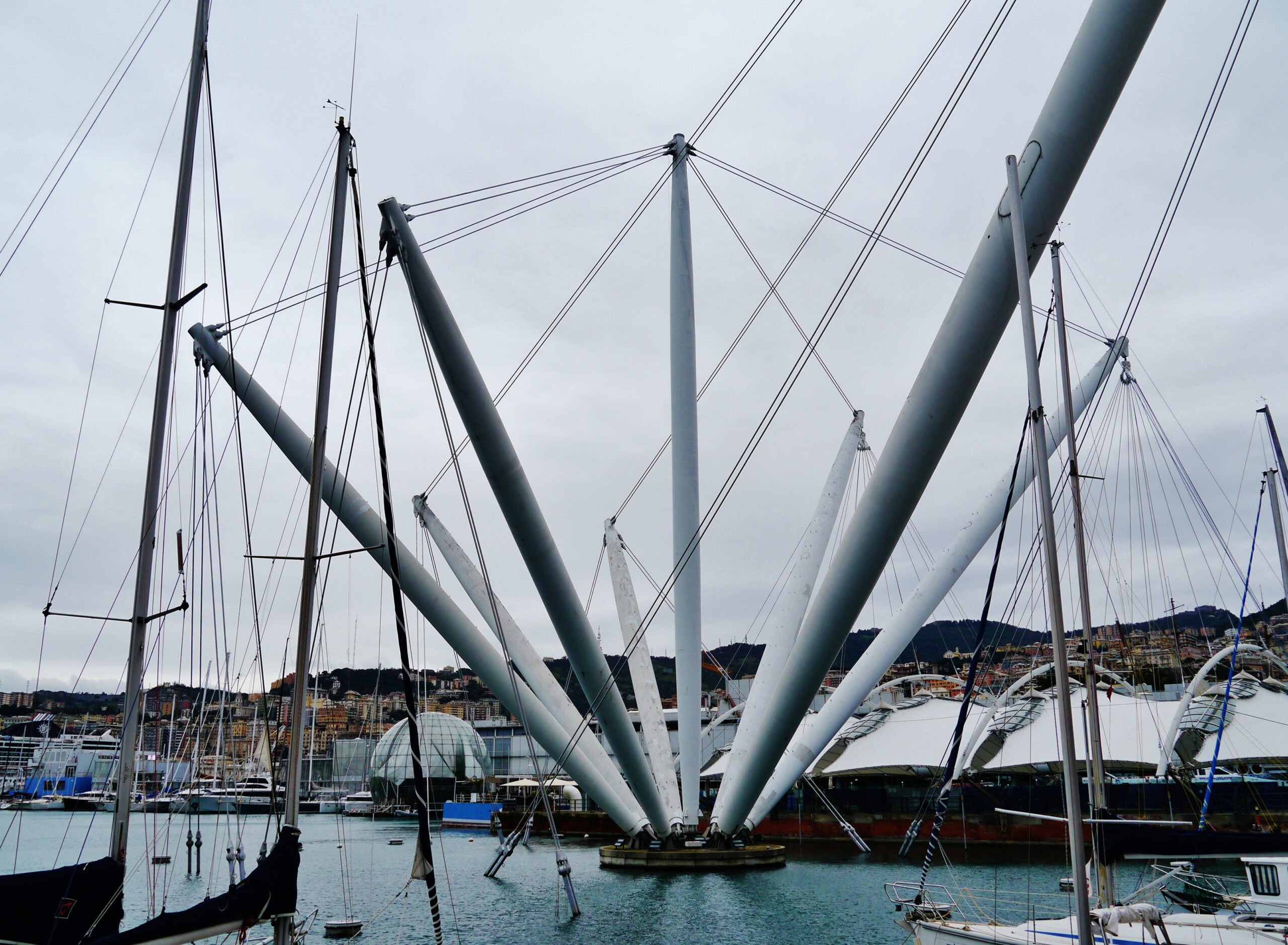 제노바 포르토 안티코의 비고와 항구 산책 풍경