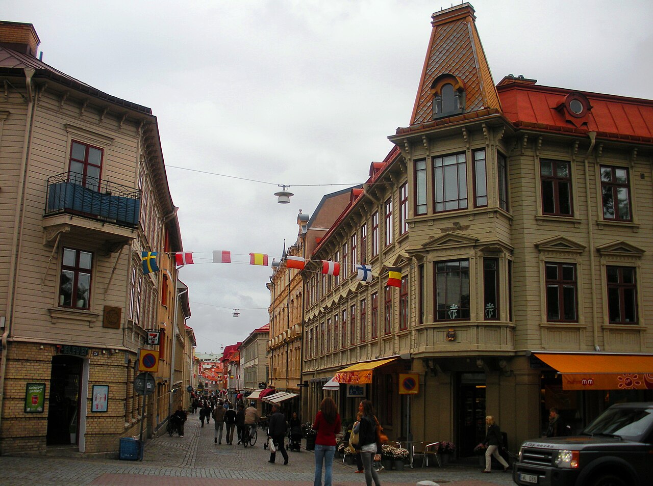 고텐버그 하가 지구의 하가 뉘가타 보행 거리