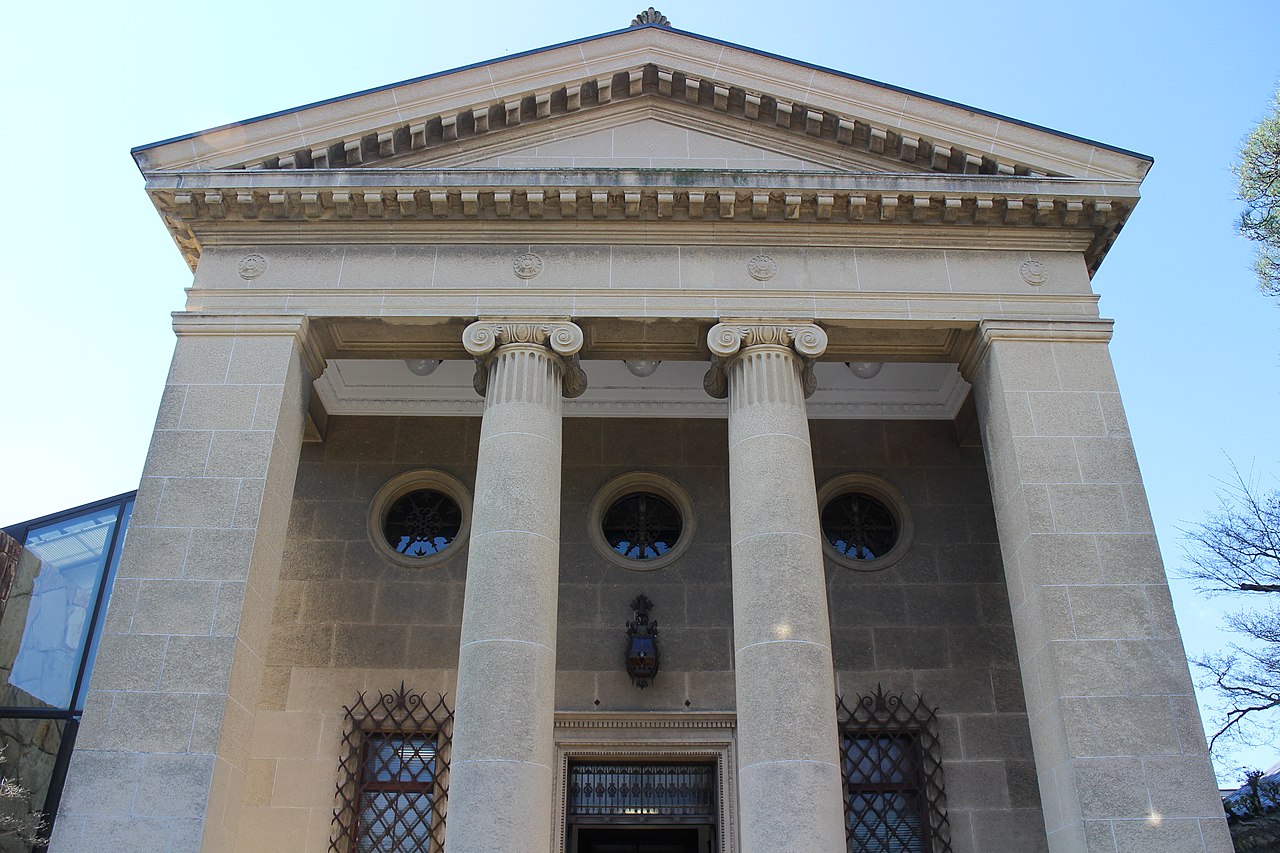 일본 오카야마 쿠라시키 오하라 미술관 본관 외관