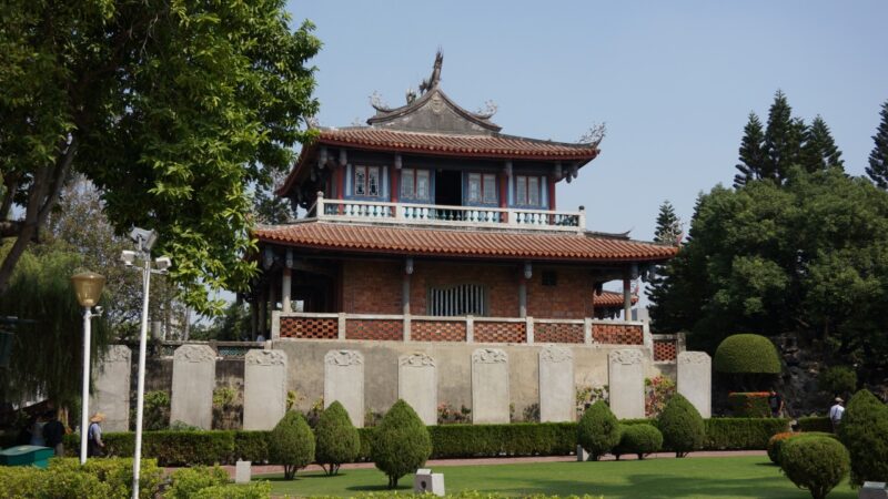 대만 타이난 츠칸러우 전경