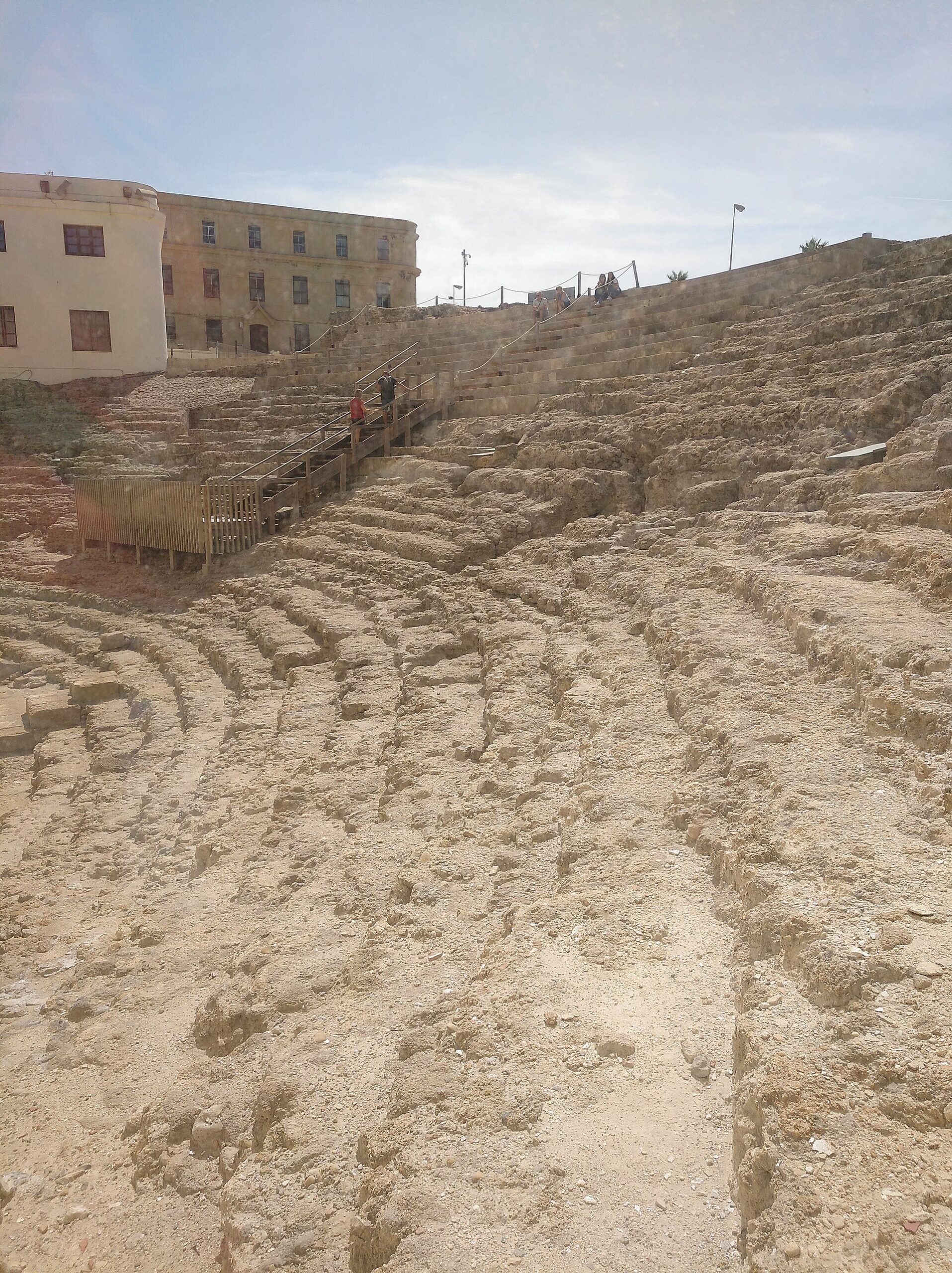카디스 엘 포풀로 지구의 로마 극장 유적