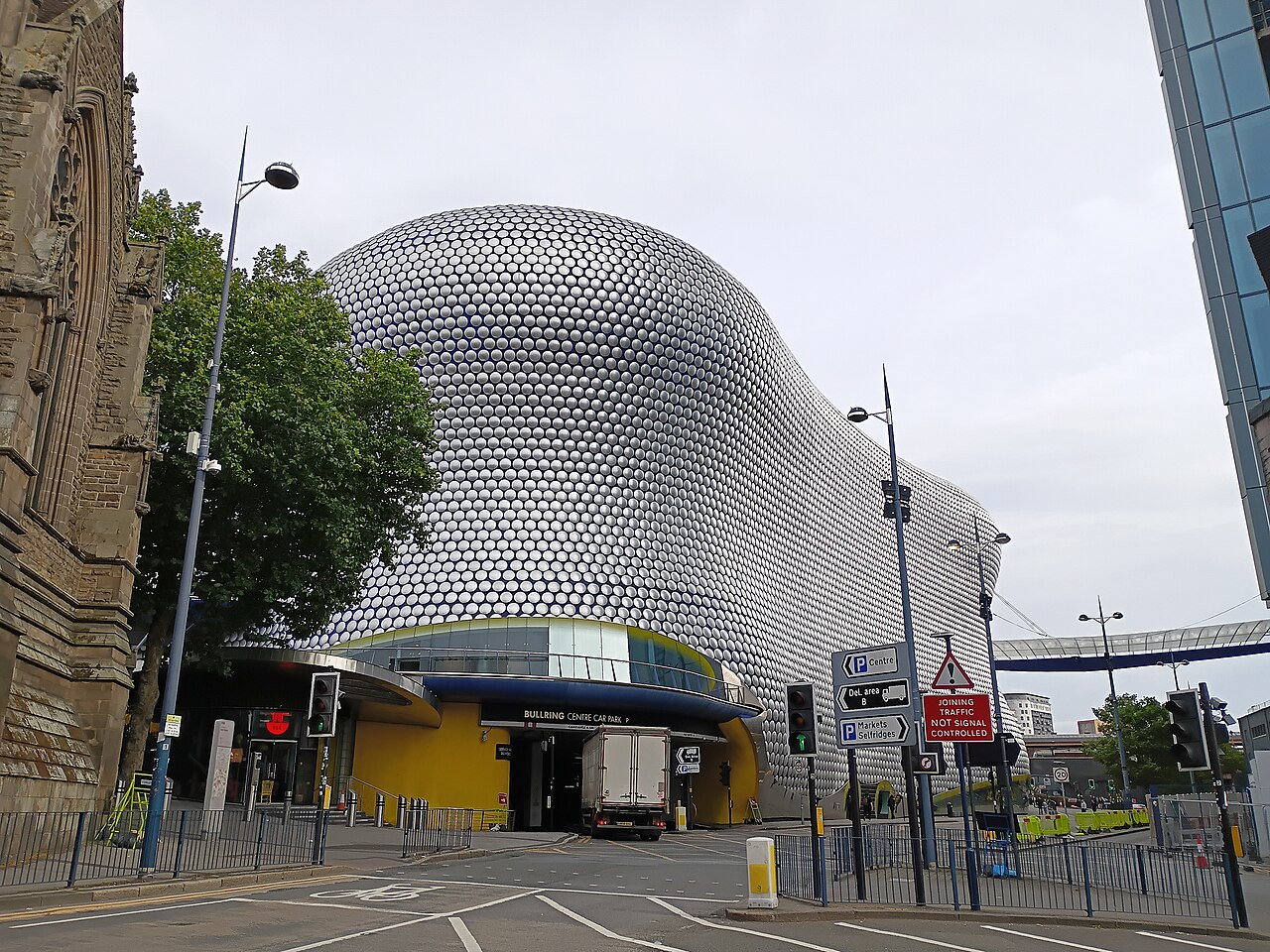 영국 버밍엄 Bullring의 Selfridges Building