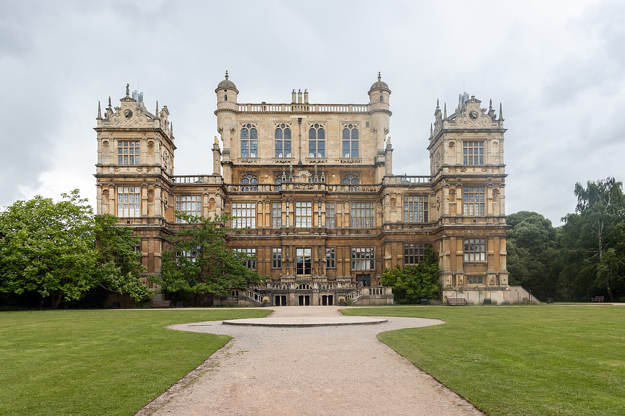영국 노팅엄 Wollaton Hall 정면 전경